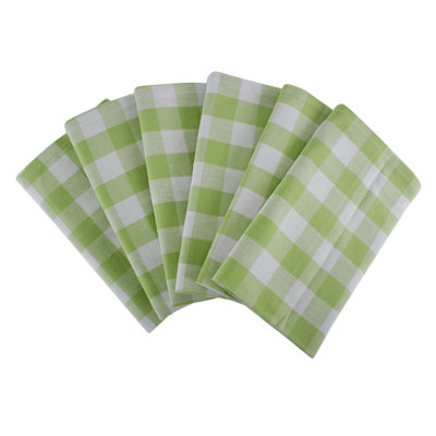 Arlington Cotton Gingham Square Napkin
