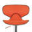 Makadi Swivel Upholstered Adjustable Height Counter Stool