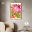 «Vibrant Fluidité Floral IV», art floral abstrait par -442870148-442870155