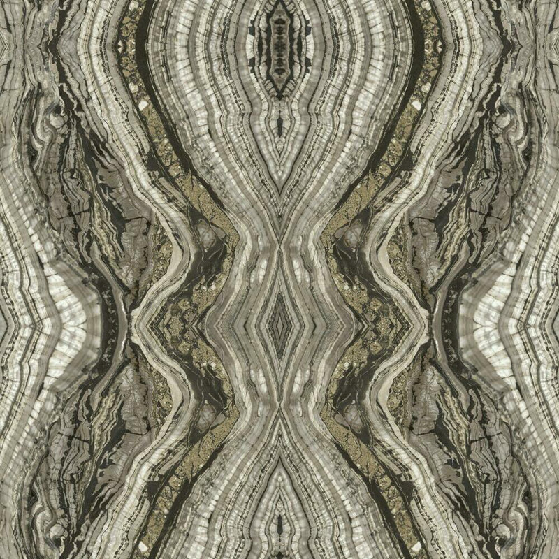 Marble Peel & Stick Wallpaper Roll, Dark Gray