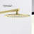 Rain Adjustable Shower Head 1.75 GPM GPM-93804151