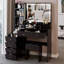 Meuble-lavabo de 41 po avec tabouret de chevet 41 po
