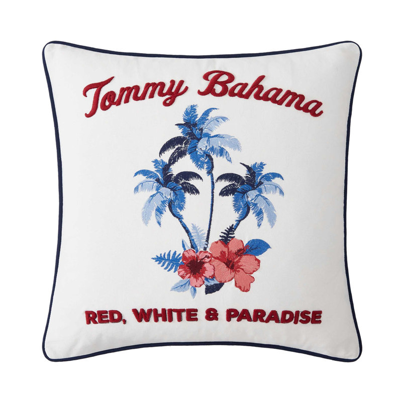 Coussin en coton Tommy Bahama Palm Paradise