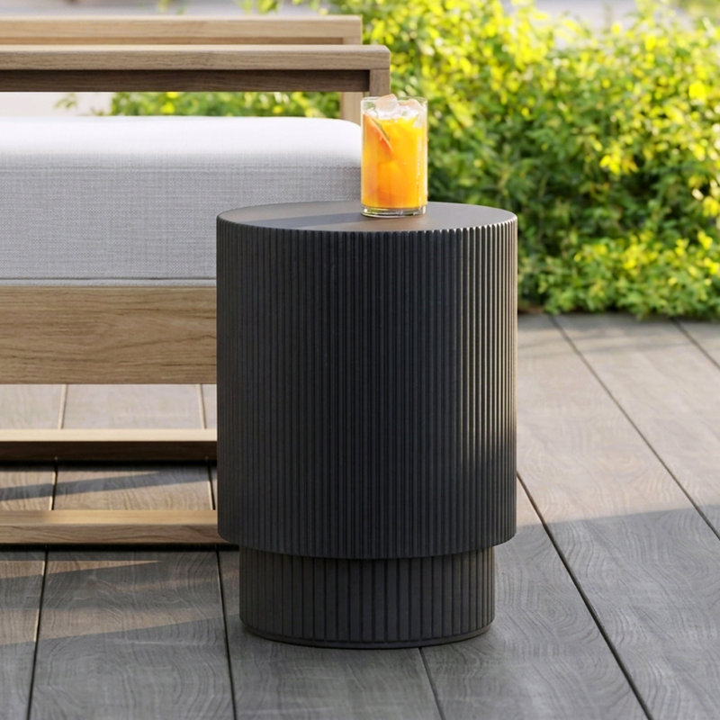 Table d'appoint Gata Kody, Noir