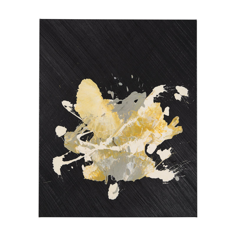 Cosmos I a Hand Embelished Textured Canvas, 40" H x 32" W x 1.5" D