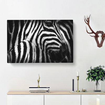 Stripes of the Zebras - Wrapped Canvas
