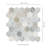 Terra Bella Hexagon 12 in. x 12 in. Honed Marble Mosaic Floor and Wall Tile