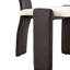 Chaises de salle à manger rembourrées Varian Teddy, hauteur du siège 19 pouces (ensemble de 6)-1172734786