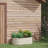 3.5' X 2' X 1.4' Galvanized Raised Garden Bed Kit, Outdoor Metal Elevated Planter Box With Safety Edging, Easy DIY Stock Tank For Growing Flowers, Herbs & Vegetables, Cream-825841609-825841608