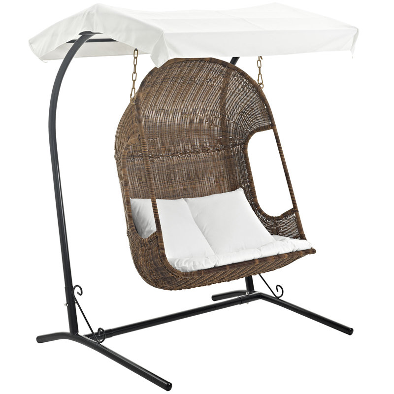 Double Swing Chair with Stand