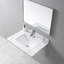 Comptoir de salle de bain 31 po doré avec lavabo en céramique