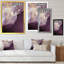 Art luxueux sur toile marbré de luxe mauve doré-2111620061-2111620056