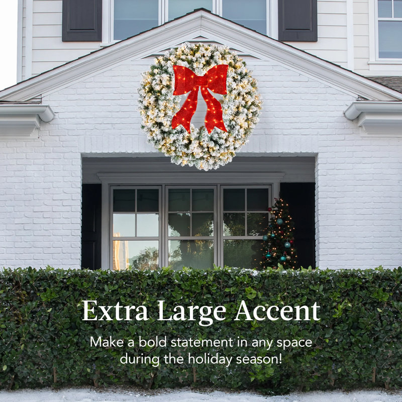 Christmas Wreath, 36" H x 36" W