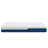 Nautica Hybrid Mattress: Comfort Latex Foam Layer with Bonnell Support Coil Spring Base-111124100-111124096