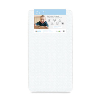 Greenguard Gold Certified 2 Stage Standard Crib/Toddler Rectangle Mattress