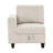 Living Room 8 Modular Sectional With Storage Seats, Side Pockets, Charging Ports In Beige Solid Wood Storage, Corduroy & Power