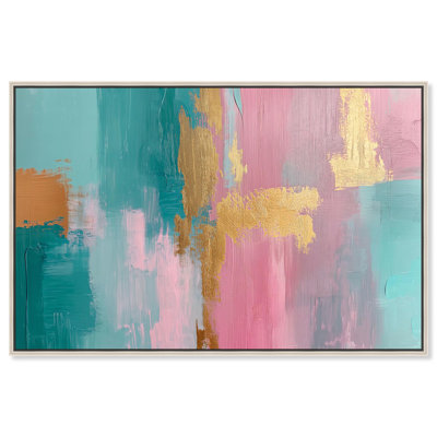 Toile «Hue Gold Melody» par Art Remedy