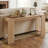 71" Extra Long Console Table With Multi-Functional Storage Compartments, Scratch-Resistant Waterproof Finish, Fits Hallway, Entryway