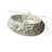 20'' Bathroom Sink, Irregular Oval Resin Vessel Basin With Stone Pattern, Artistic Style Sink, NO Faucet