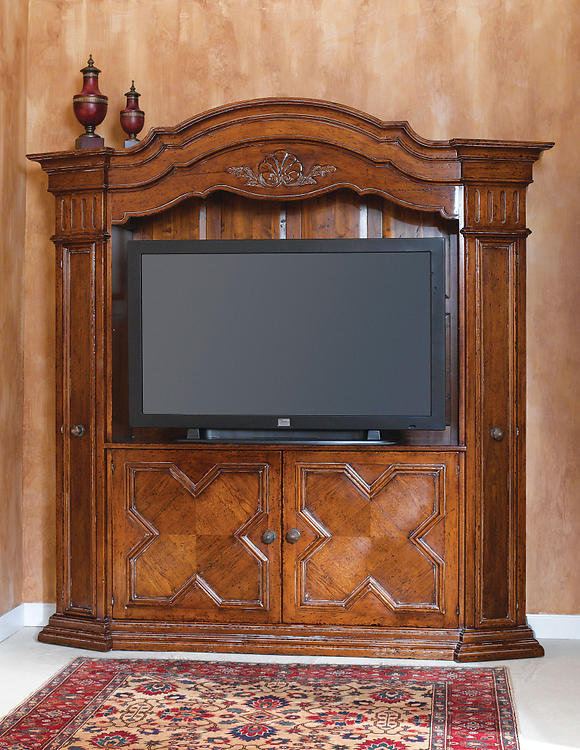 Solid Wood Entertainment Center for TVs up to 65"