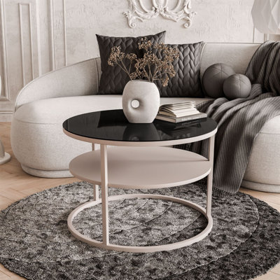 Frame Coffee Table with Storage