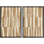 «Set Taupe Tones Modern Geometric Abstract», 2 pièces sur toile-98464613-98464616