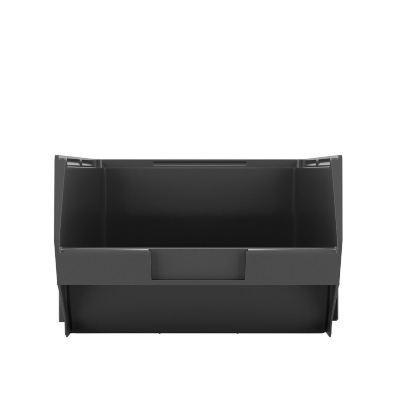 WFX Utility Plastic Decorative Bin, 14cm H x 30cm W x 20cm D