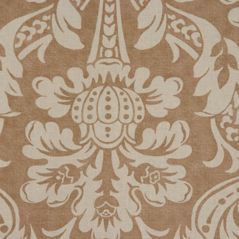 Minos Linen Fabric, Camel