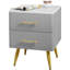 41cm W Manufactured Wood Bedside Table-92191118