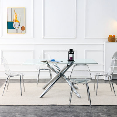 Chaise de salle à manger ergonomique élégante et confortable avec des pieds en métal, idéale pour divers environnements de salle à manger et une expérience culinaire améliorée.