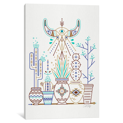 « santa fe jardin i », impression sur toile