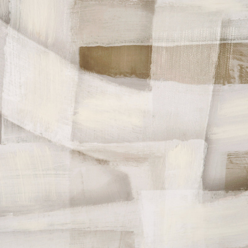 «Nyomi Forms II» par Hannah Dawson, reproduction d'art encadrée à la main sur toile, Neutral Forms I