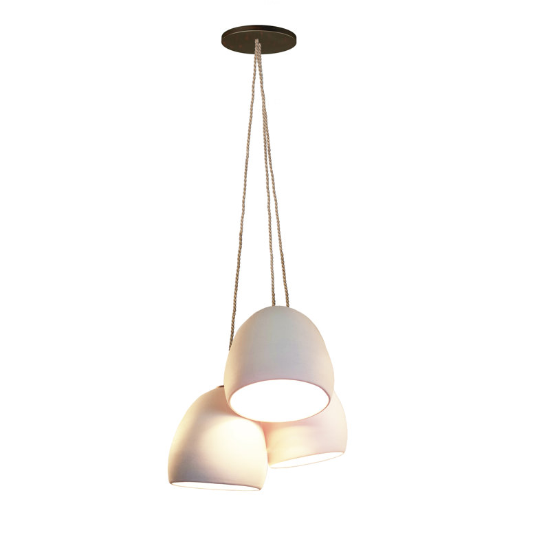 Clay 3 - Light Pendant, No Bulb, 36" H x 14" W x 14" D