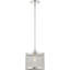 Luminaire suspendu cylindrique à 1 lumière