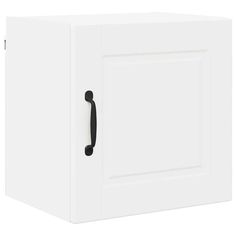Vidaxl Kitchen Wall Cabinet Brown Oak 40 X 31 X 40 Cm Engineered Wood, White, 40cm H x 40cm W x 31cm D