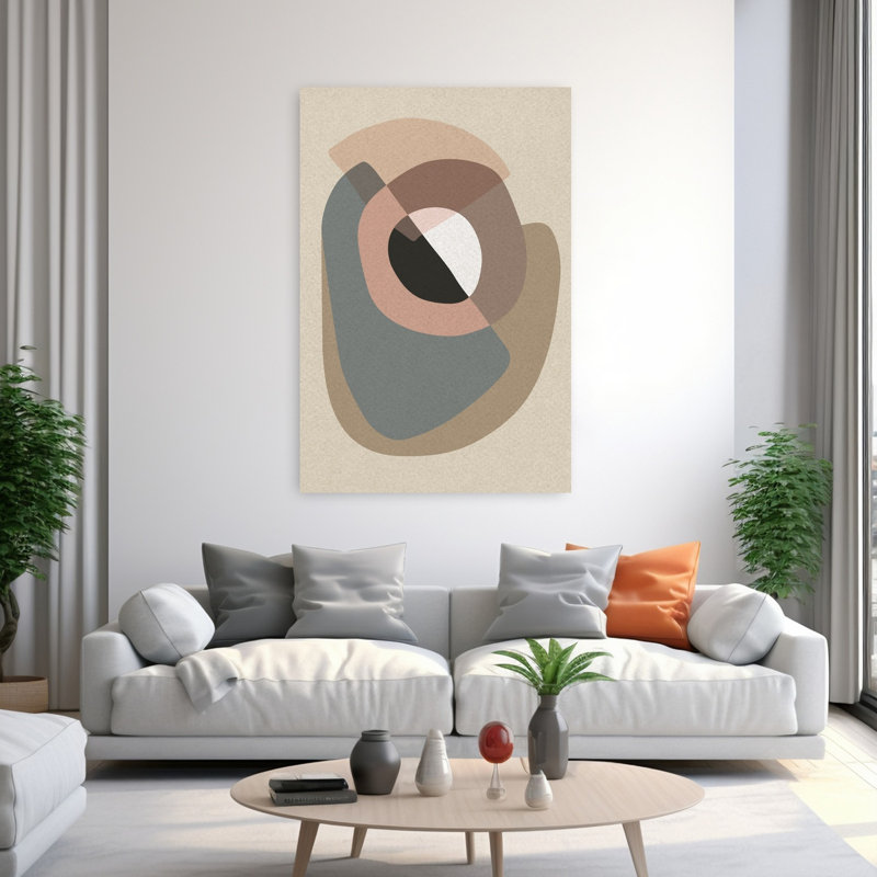 Workup 5, art abstrait contemporain, H 60 po x l 40 po