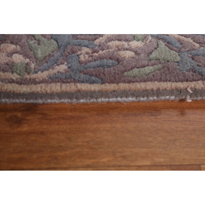 One-of-a-Kind 2'5" X 4'10" New Age Runner Wool Area Rug in
