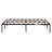 Nedelina 14.1'' Solid Wood bed Metal Full / Double Platform Bed Frame
