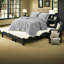 Ensemble de literie luxueux en fausse fourrure grise, confort moelleux en polyester pour la maison