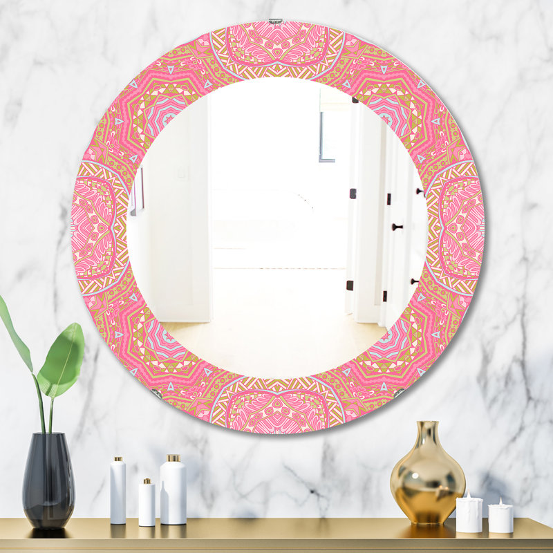Miroir décoratif sphérique et éclectique Spheres 4, H 23,6 po x l 23,6 po
