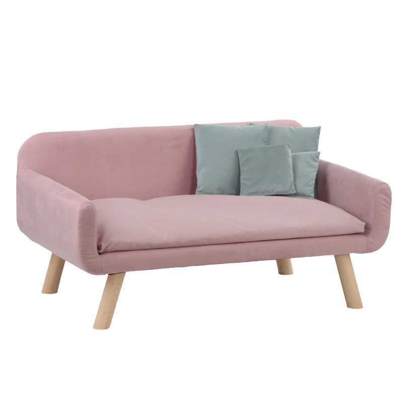 Polyester Pet Bed, Pink