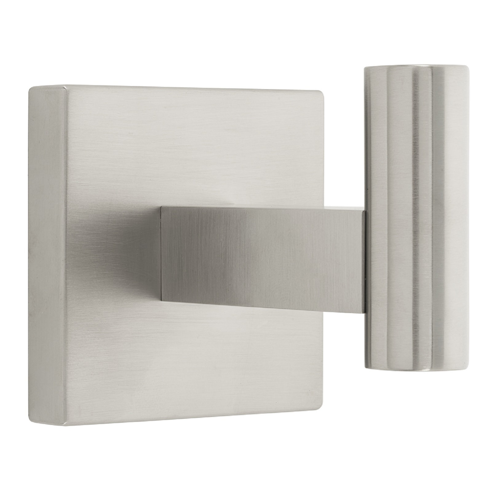 Hibiscus Robe Hook, Brushed Nickel