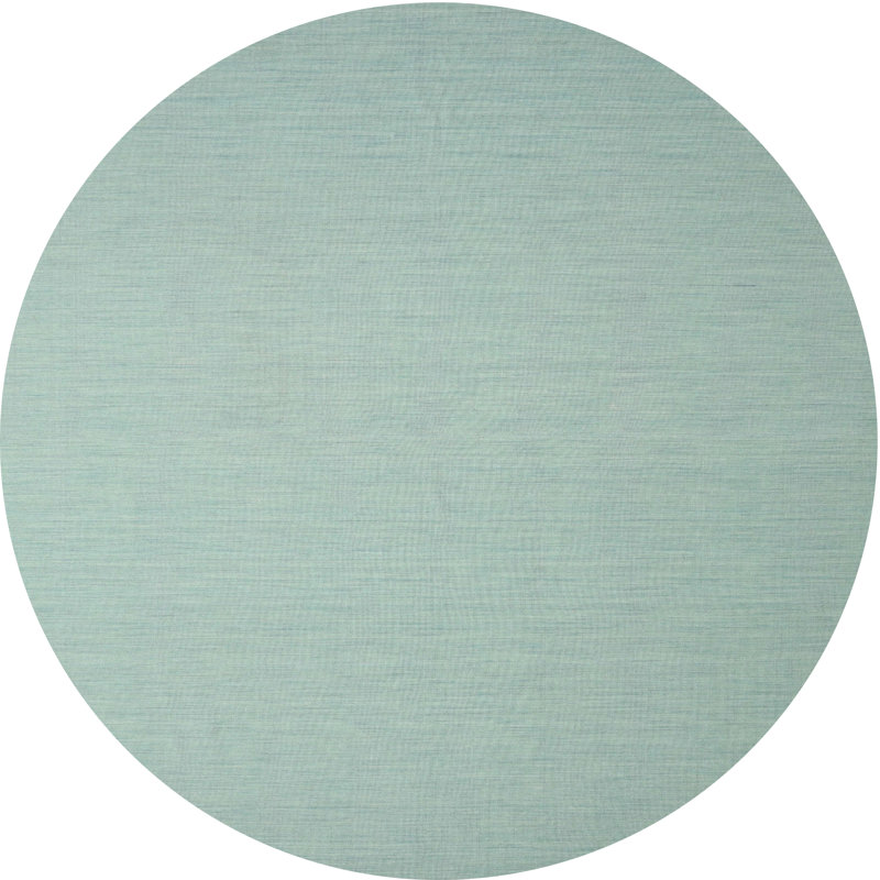 Tapis décoratif grise AITA, Rond 6 pi