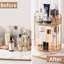 Atos Acrylic 2 Compartment Makeup Organiser-2043762307