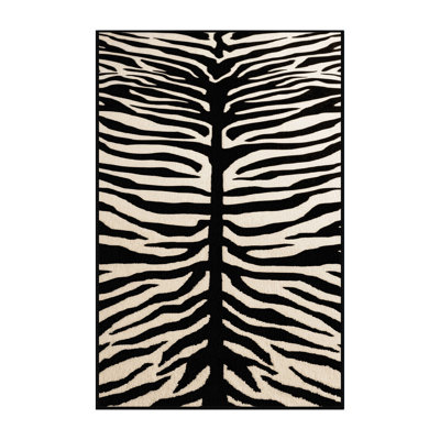  Tapis zébré lavable