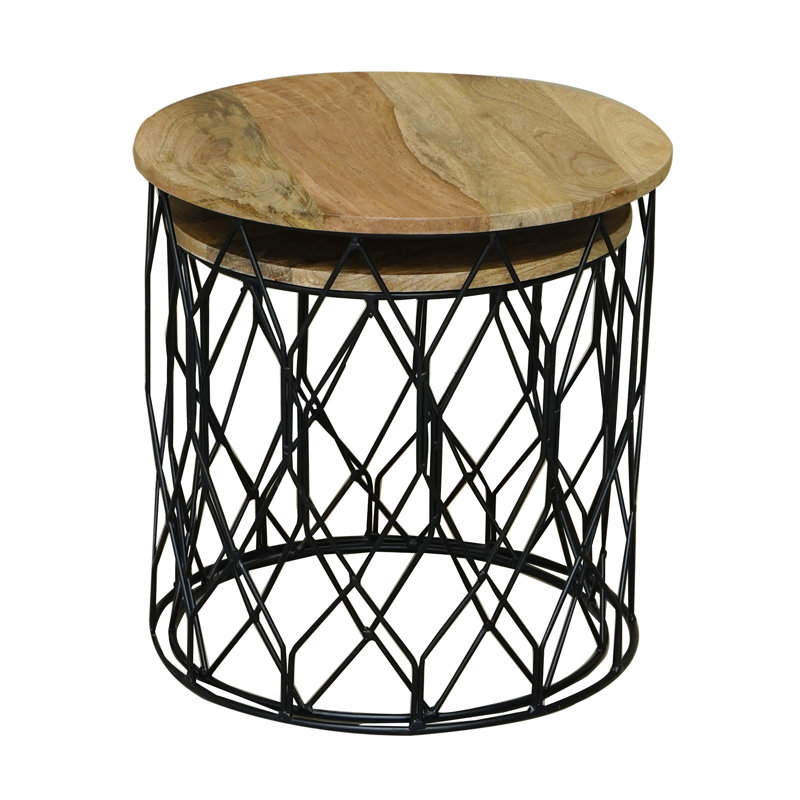 Hansali Metal Accent Stool