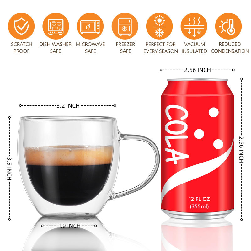 Pattani Glass Coffee Mug