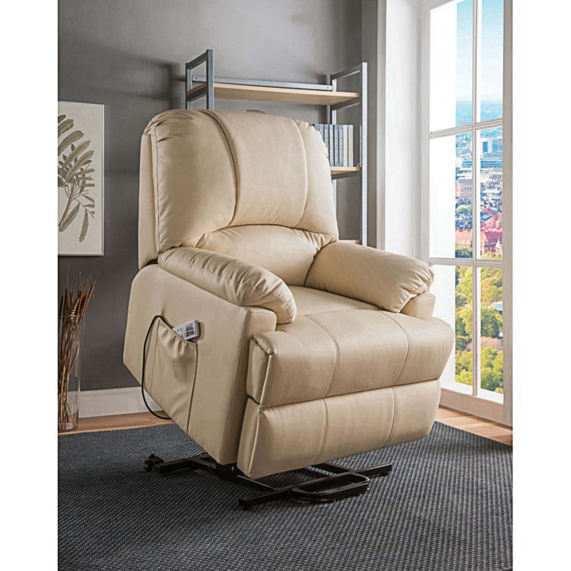 Fauteuil de massage chauffant, Beige