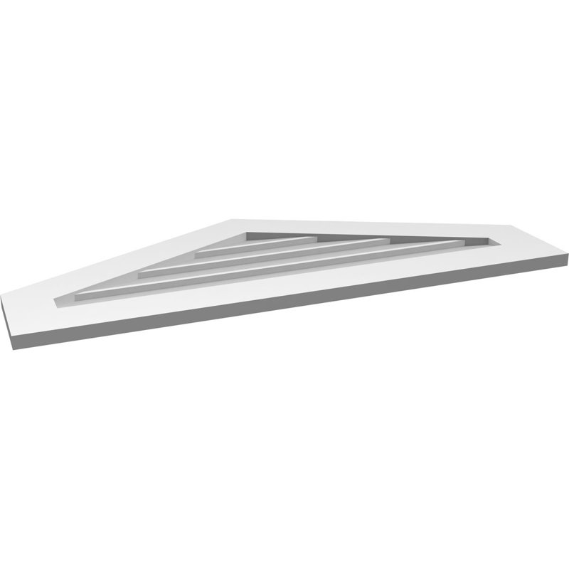 Ventilateur à pignon en uréthane non-fonctionnel Signature, H 18 po x l 42 po x P 1 po