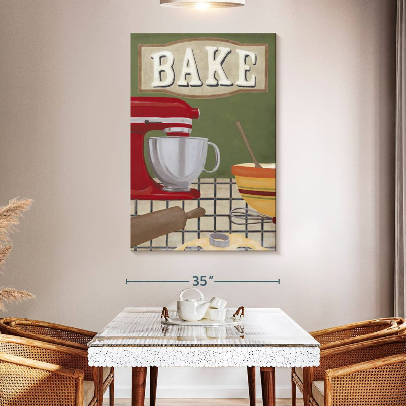 Kema Baker's Kitchen Wall Sign, 51" H x 34" W
